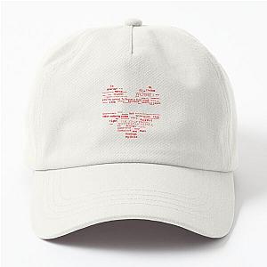 Undertale Word Heart Dad Hat