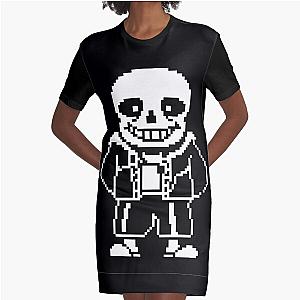 Sans Undertale Graphic T-Shirt Dress