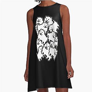 Undertale annoying dog collage  A-Line Dress