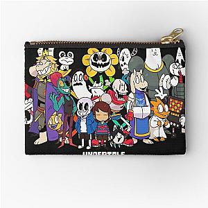 Undertale - All characters Zipper Pouch