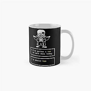 Undertale Sans Puns Classic Mug