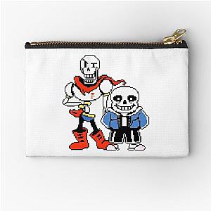 Undertale - Sans and Papyrus Zipper Pouch