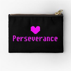 Undertale Purple Soul, Perseverance Zipper Pouch