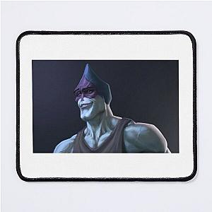 Lancer Deltarune Undertale Alpha Chad Meme Art Print  Mouse Pad