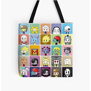 Undertale All Over Print Tote Bag