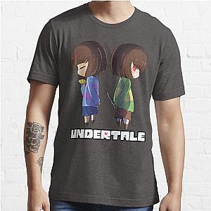 Undertale - chara and frisk Essential T-Shirt