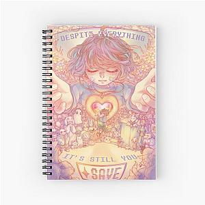 SAVE Undertale Spiral Notebook