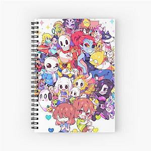 Undertale Heart Spiral Notebook