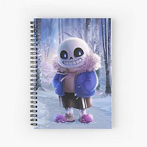 Undertale Sans  Spiral Notebook