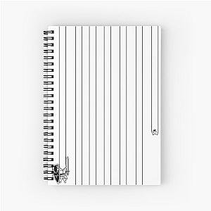 Undertale Lesserdog Print Spiral Notebook