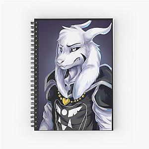 Undertale - Asriel Dreemurr Spiral Notebook