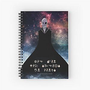 Gaster - Undertale Spiral Notebook