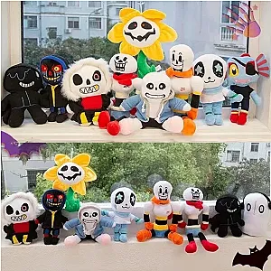 Anime Undertale Plush Toy Chara Frisk Sans Papyrus Stuffed Dolls Ootopus Music Alphys Toriel Plushie Pillow Birthday Xmas Gift