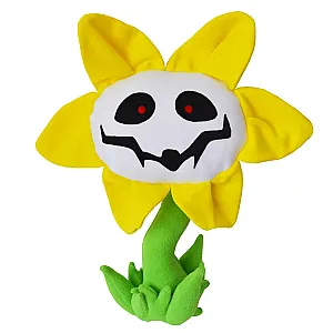 1pcs 25cm Undertale Sunflower Sans Plush Toy Doll Sunflower Soft Stuffed Toy for Kids Children Christmas Gifts