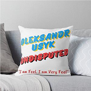 Oleksandr Usyk Undisputed Throw Pillow