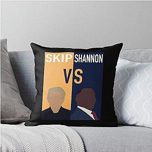 Skip vs. Shannon Throw Pillow