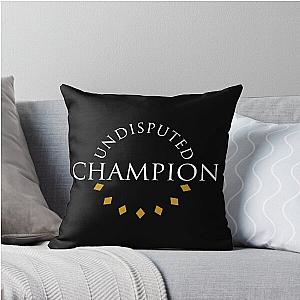Undisputed Champion Throw Pillow