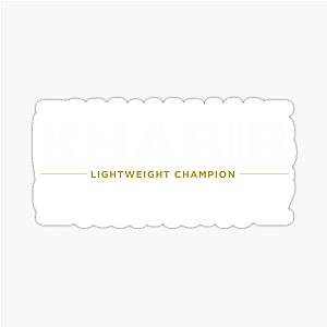 Khabib Nurmagomedov Undefeated Sticker