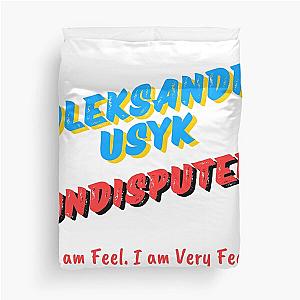 Oleksandr Usyk Undisputed Duvet Cover
