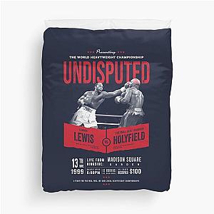 Lewis vs Holyfield Undisputed Boxing Duvet Cover