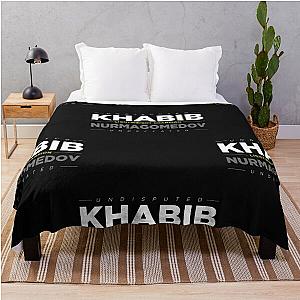 Khabib Nurmagomedov Undefeated Premium Throw Blanket