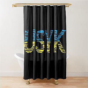 Oleksandr Usyk Boxing Ukraine Boxer Champion Alexander Usyk Shower Curtain