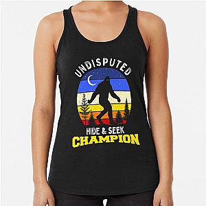 Undisputed Bigfoot Funny Racerback Tank Top