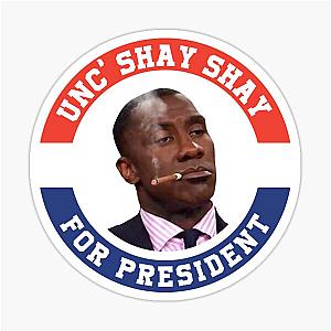Shannon Sharpe Undisputed President Sticker