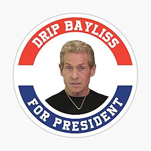 Skip Bayless Bayless President Sticker