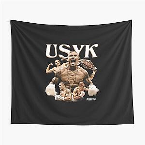 Usyk 2X Undisputed Champion Tapestry