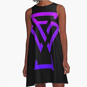 Undisputed Era Multicolour Classic A-Line Dress