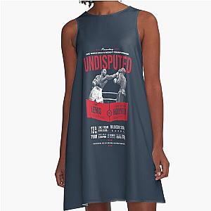 Lewis vs Holyfield Undisputed Boxing Dress