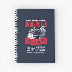 Lewis vs Holyfield Undisputed Boxing Notebook
