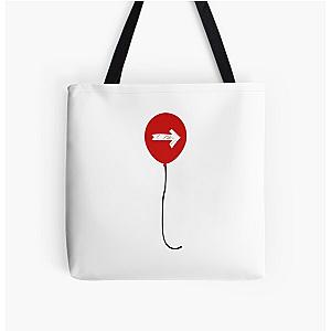 until dawn - red balloon All Over Print Tote Bag
