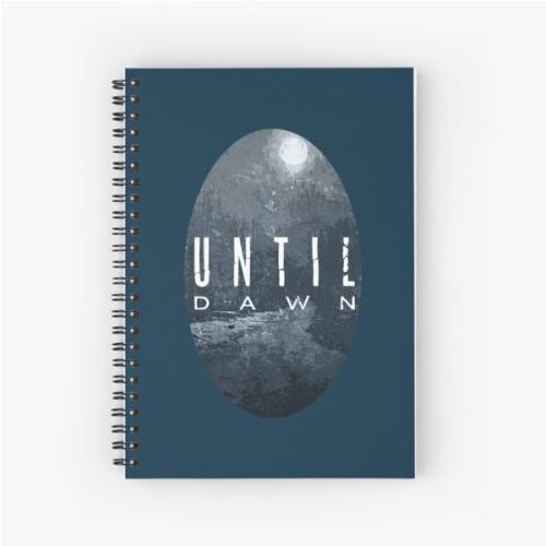 Until Dawn  Spiral Notebook