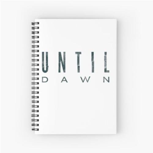 Until Dawn Spiral Notebook