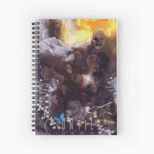 Until Dawn Spiral Notebook