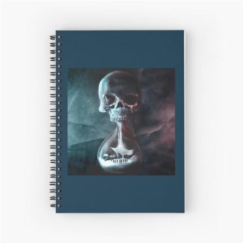 Until Dawn Hourglass  Spiral Notebook