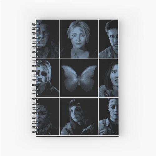 Until Dawn Spiral Notebook