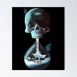 Until dawn - skull and butterflies  Poster
