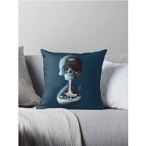 Until dawn - skull and butterflies  Throw Pillow