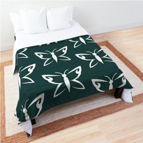 Until Dawn Hannah Butterfly Tattoo Comforter