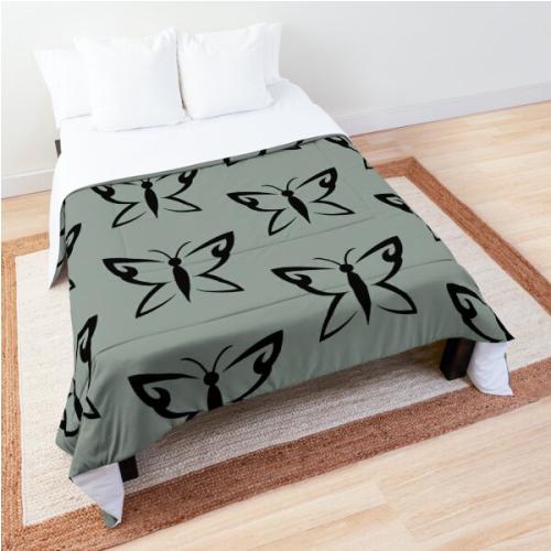 Until Dawn Hannah Butterfly Tattoo Comforter