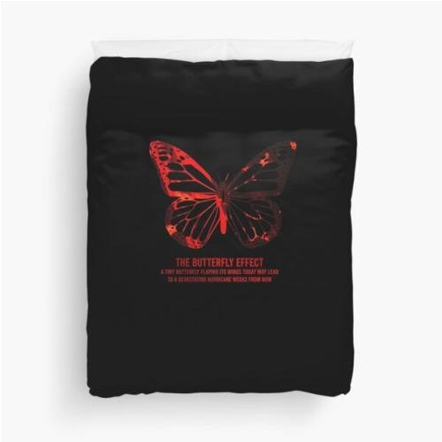 The Butterfly Effect Until Dawn Duvet Cover