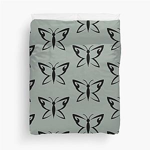 Until Dawn Hannah Butterfly Tattoo Duvet Cover