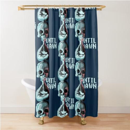 Bit Until Dawn Famous Horror Movie Actors Watch Suspense And Attractive  Shower Curtain