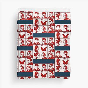 until dawn characters - red  Duvet Cover