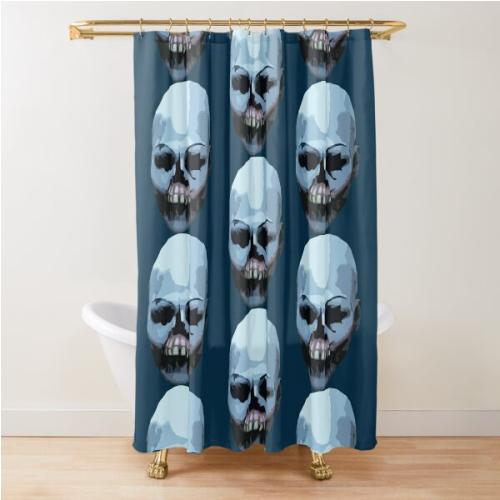 Until Dawn Famous Horror Wendigo Movie Actors Watch Suspense And Attractive  Shower Curtain