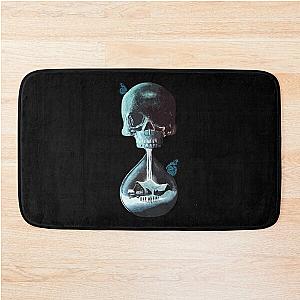 Until dawn - skull and butterflies  Bath Mat