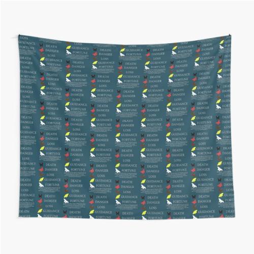 Totembutterflies meanings - until dawn  Tapestry